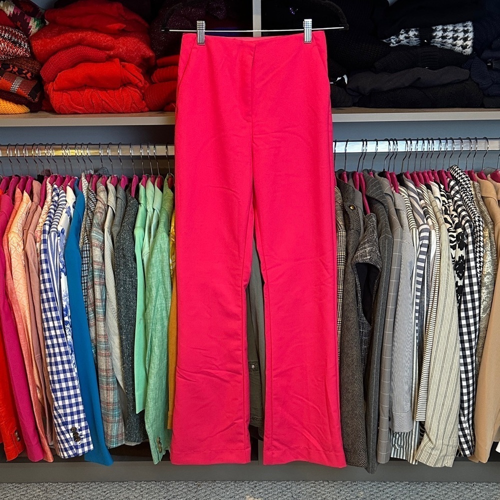 H&M pink 4 pocket trouser size 4
